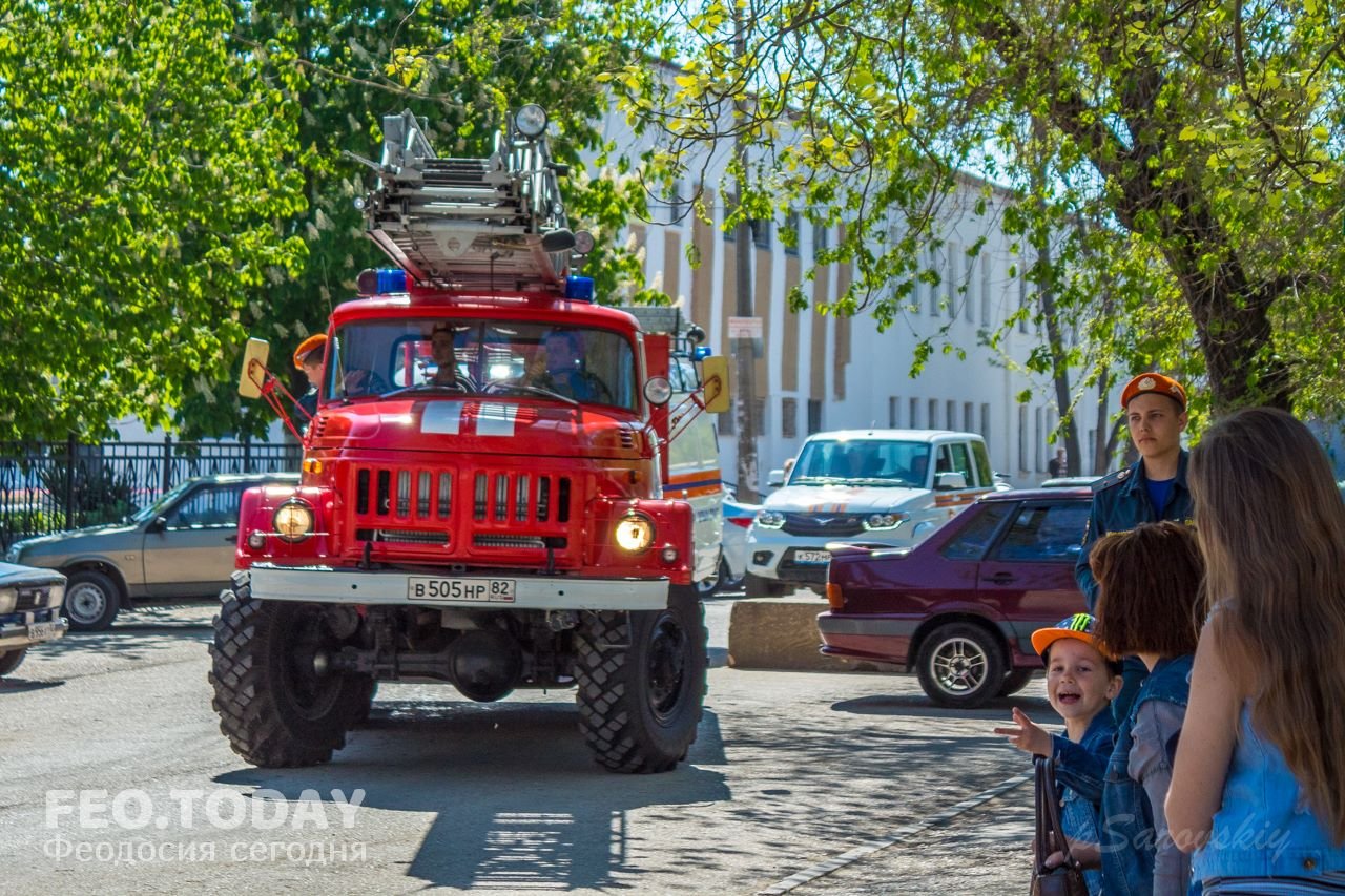 День пожарной охраны в Феодосии #8688