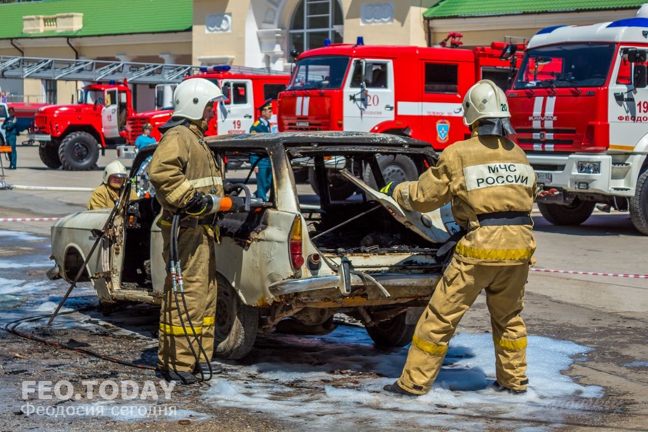 День пожарной охраны в Феодосии #8785