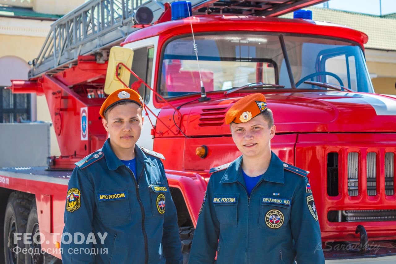 День пожарной охраны в Феодосии #8701