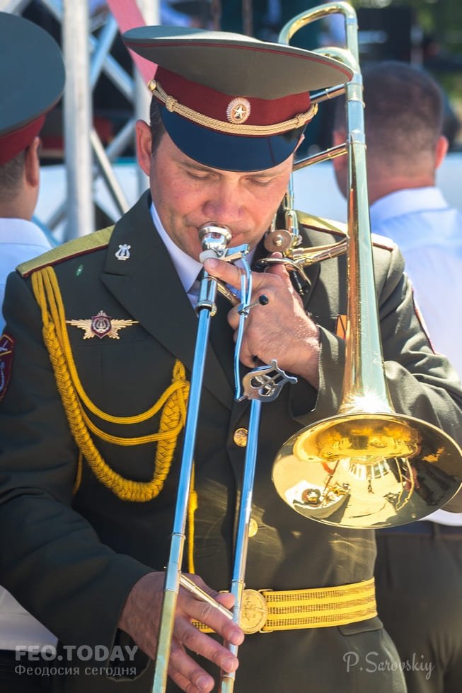 Фестиваль военных оркестров в Феодосии #12641