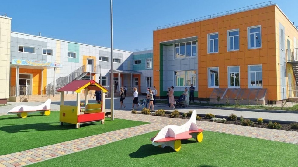 Минстрой РК: В с. Вилино Бахчисарайского района в рамках ФЦП была выполнена реконструкция детского сада на 240 мест