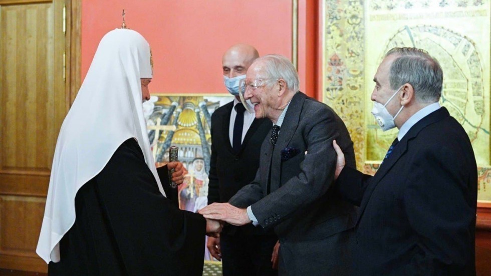 Георгий Мурадов принял участие в церемонии вручения дара Предстоятелю Русской Церкви