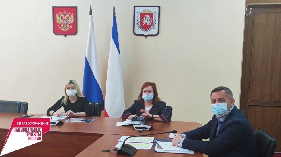 В Крыму обсудили вопросы реализации национального проекта «Здравоохранение» в 2022 году