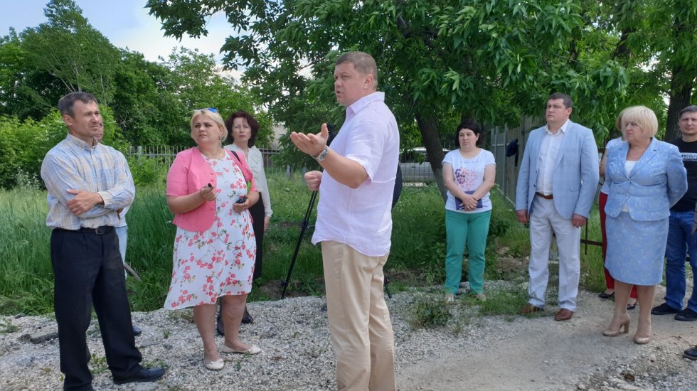 Евгений Кабанов посетил объекты ФЦП в Юго-Восточном Крыму