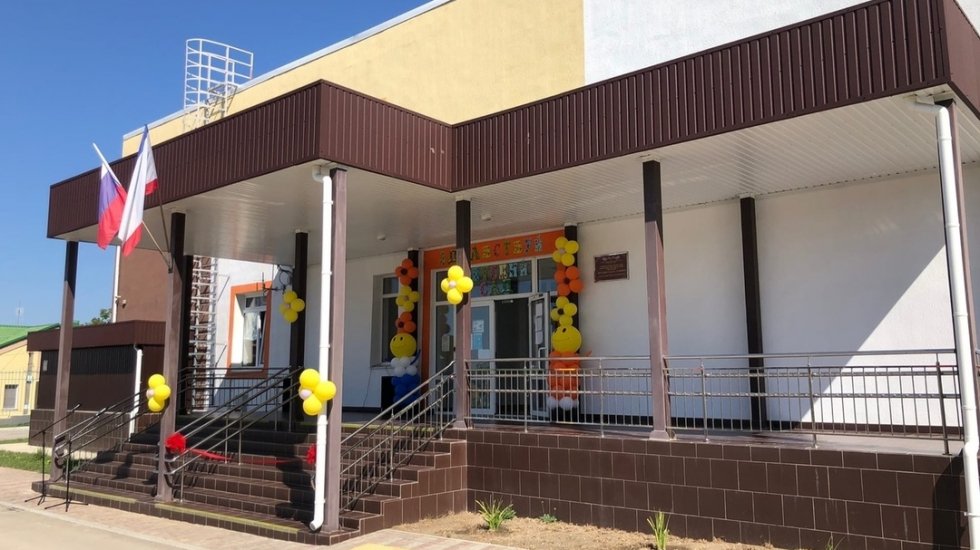 В Бахчисарае открылся новый детский сад, построенный в рамках ФЦП