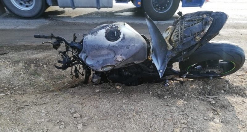 Смертельное ДТП под Саками: погиб мотоциклист