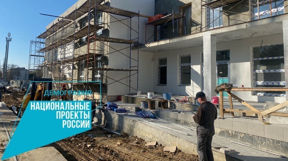 Минтруд РК: Строительство детского сада на 140 мест в Керчи находится на постоянном контроле