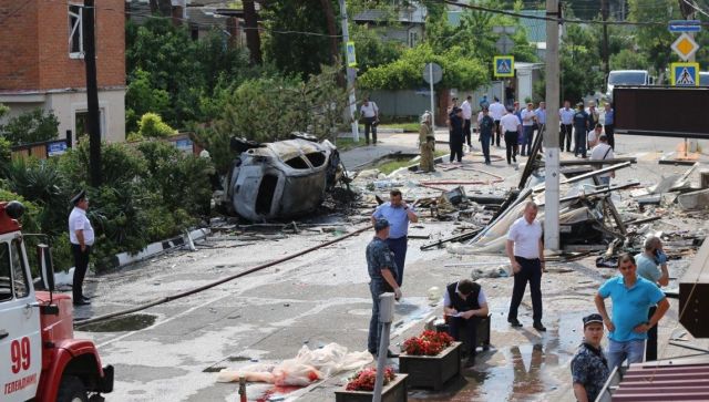 СК возбудил дело после взрыва на территории отеля в Геленджике
