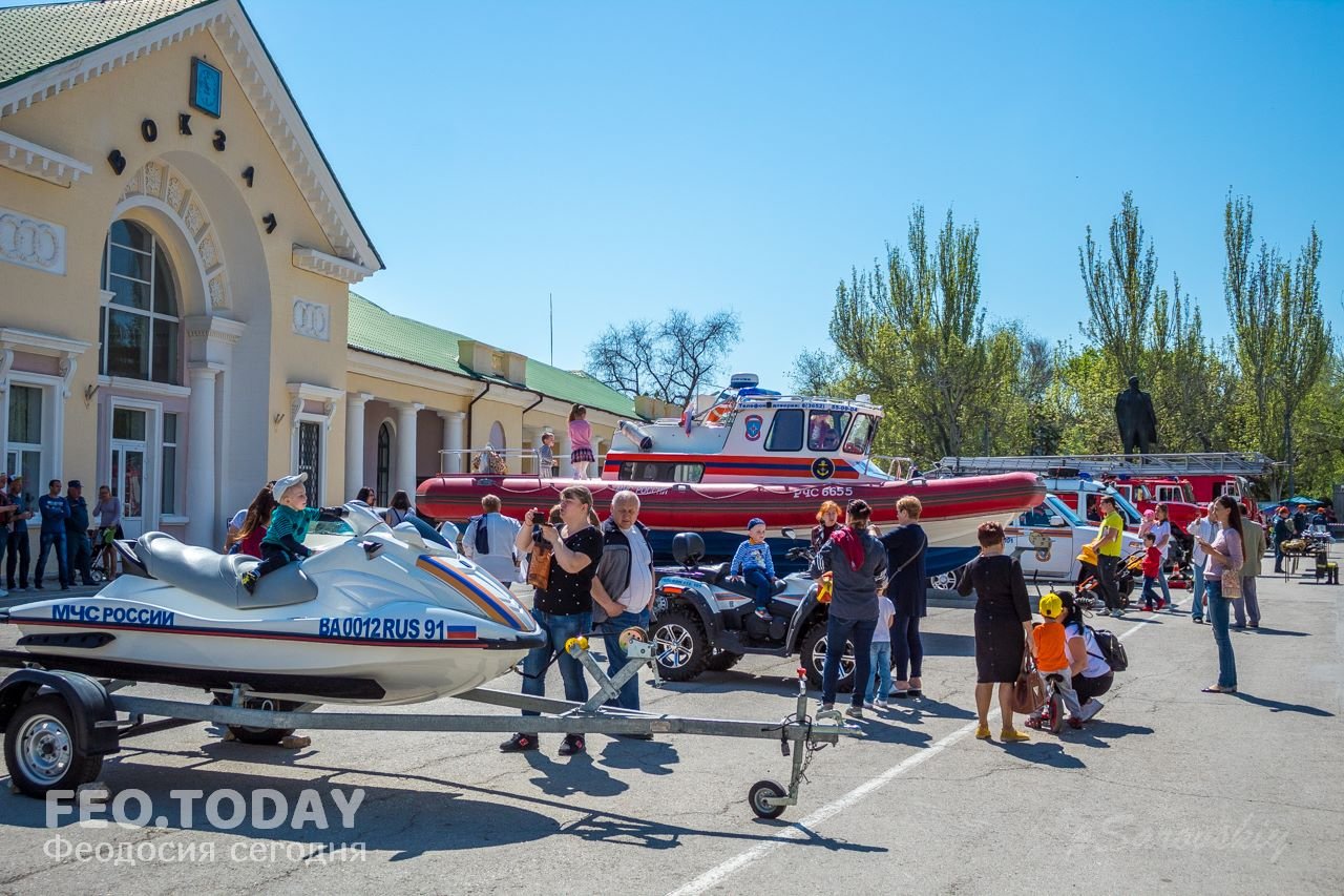 День пожарной охраны в Феодосии #8714