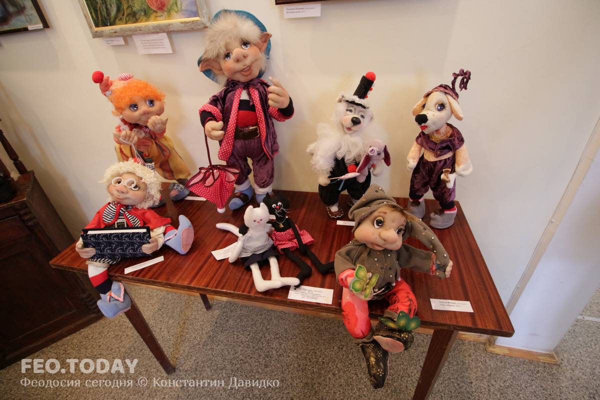 Выставка кукол. Музей Грина #7564