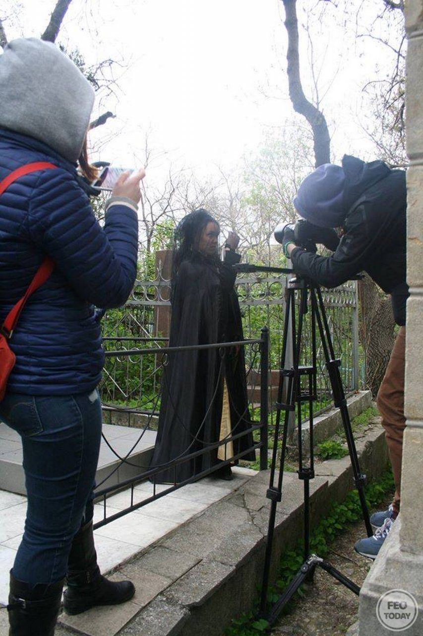 Фото со съемок фильма об Айвазовском в Феодосии #921