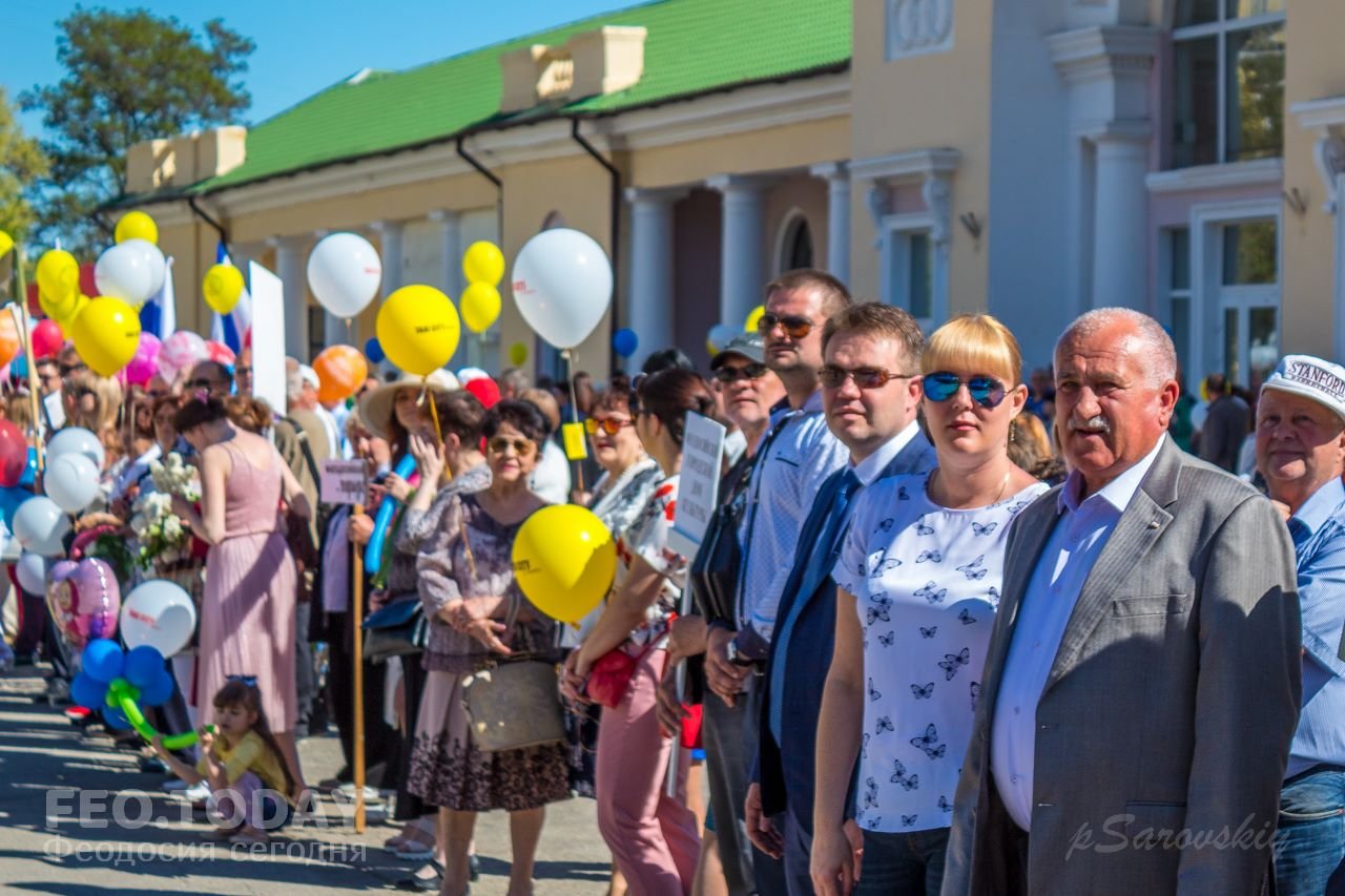 Первомайская демонстрация в Феодосии #9327