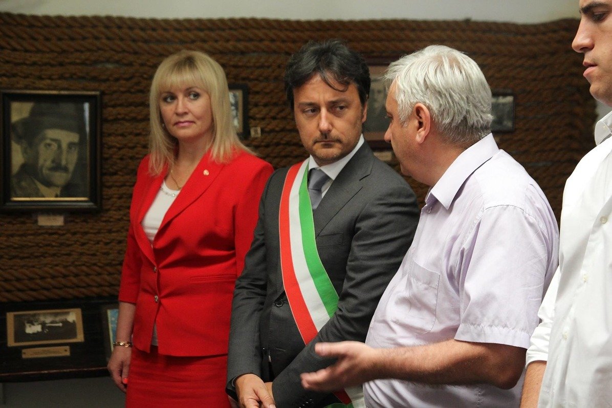 Фото итальянской делегации в Феодосии #199