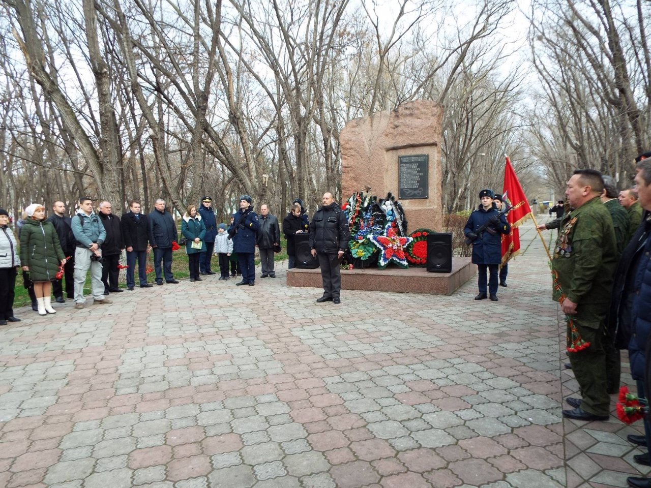 Фото митинга в честь погибших в Афганистане феодосийцев #6392