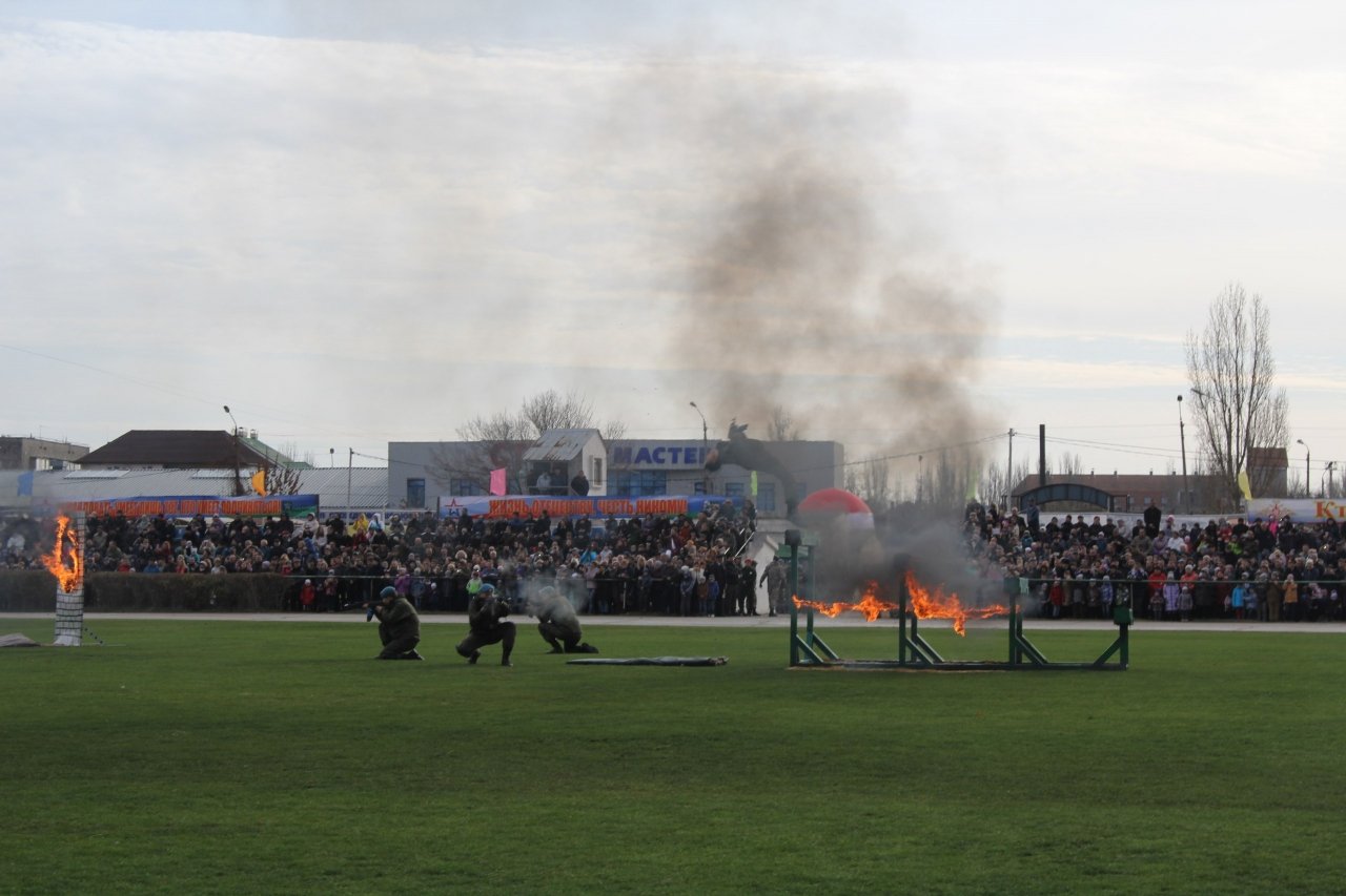 Фото торжественного открытия десантного батальона в Феодосии #5928