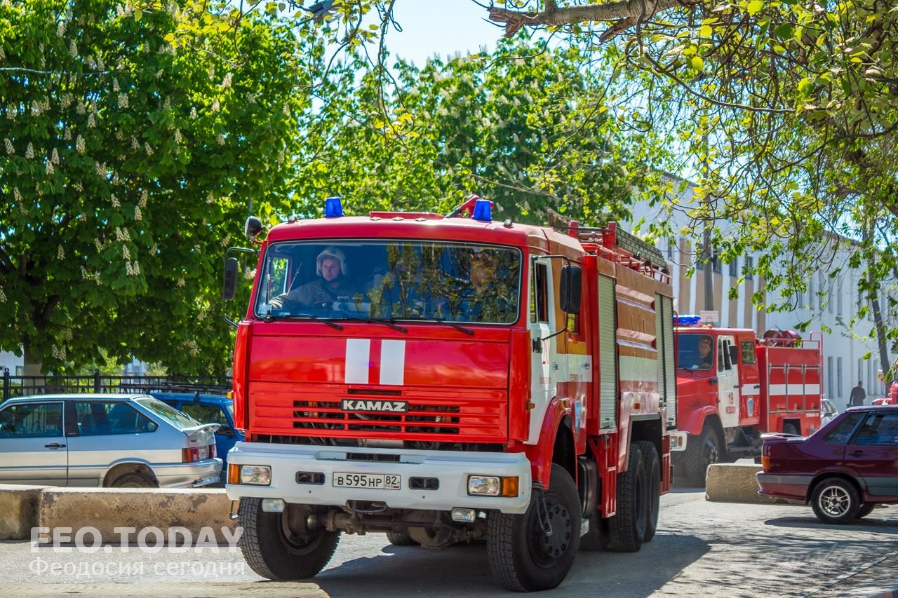 День пожарной охраны в Феодосии #8689