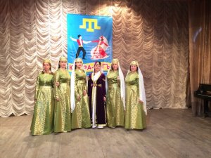 Театрализованное представление фольклорного коллектива крымскотатарской культуры «Къара-Дагъ»