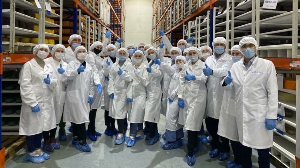 Студенты Агротехнологической академии побывали на молокоперерабатывающих предприятиях Красногвардейского района и города Джанкой