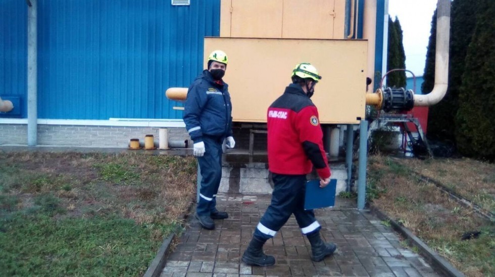 МЧС РК: Сотрудники ГКУ РК «КРЫМ-СПАС» продолжают проводить тренировочные занятия на объектах повышенной опасности