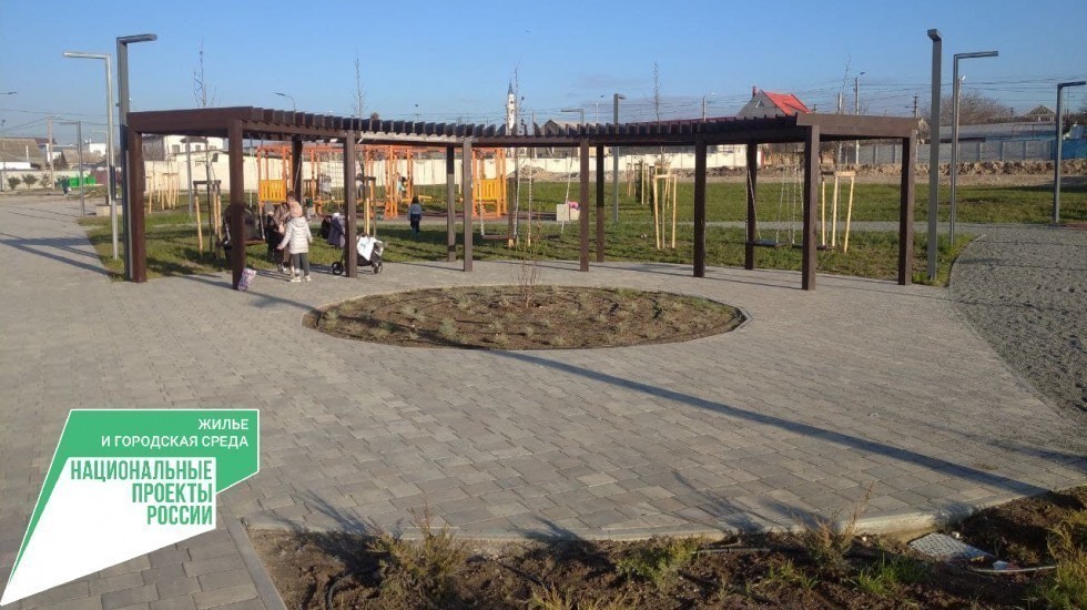 В Симферополе завершены работы на четырех общественных территориях