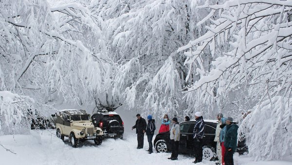 Власти Симферополя заявили о готовности к снегопадам