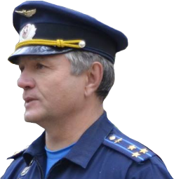 Сергей Щербина, начальник Научно-исследовательского управления летно-испытательного центра (морской), заслуженный лётчик-испытатель полковник