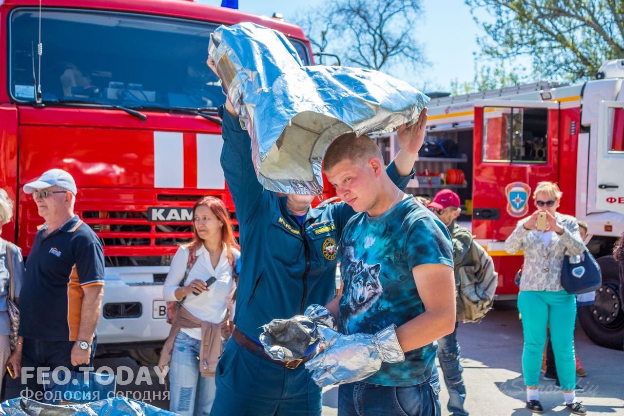 День пожарной охраны в Феодосии #8731