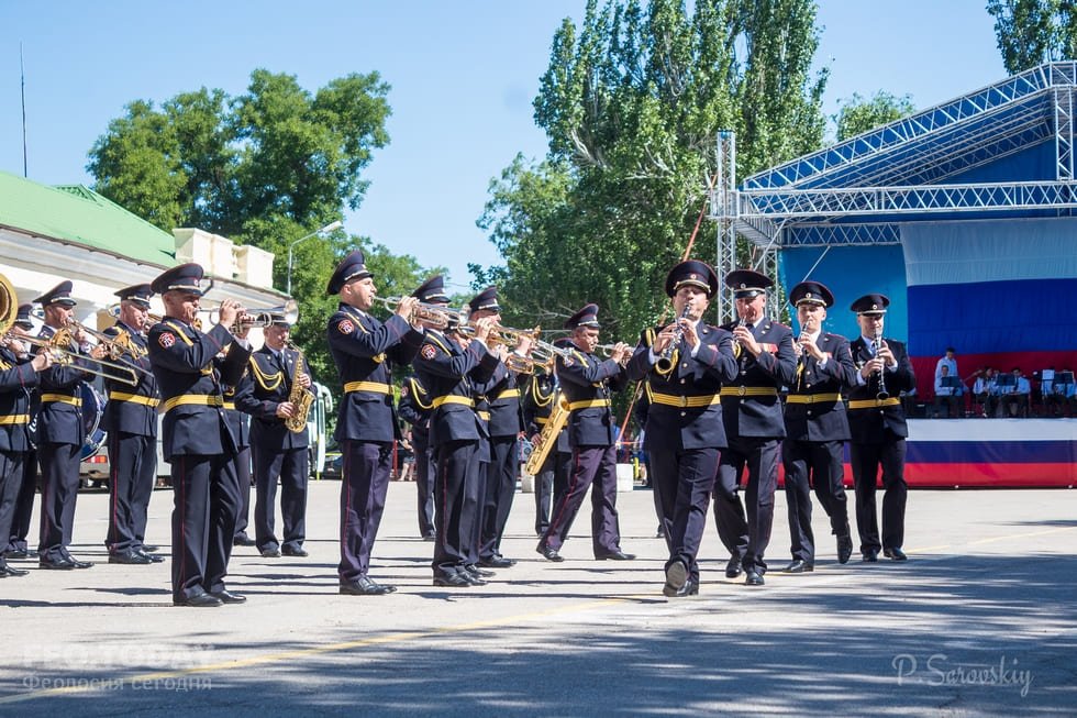 Фестиваль военных оркестров в Феодосии #12719