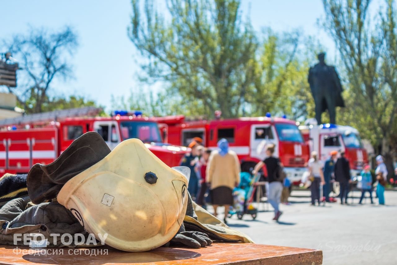 День пожарной охраны в Феодосии #8697