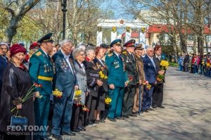 Митинг в День освобождения Феодосии от фашистских захватчиков #8240