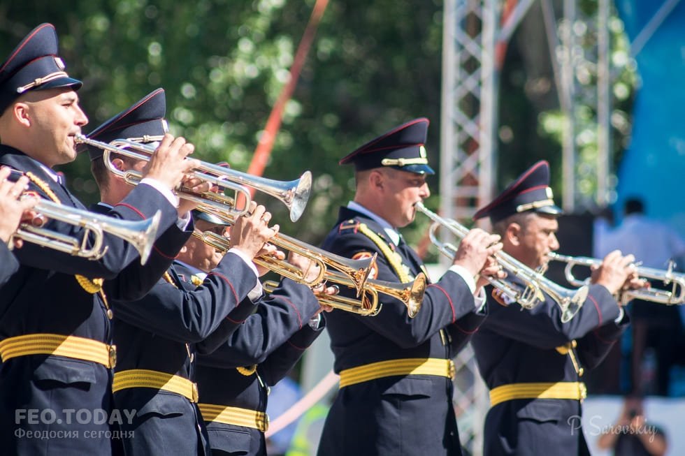 Фестиваль военных оркестров в Феодосии #12698