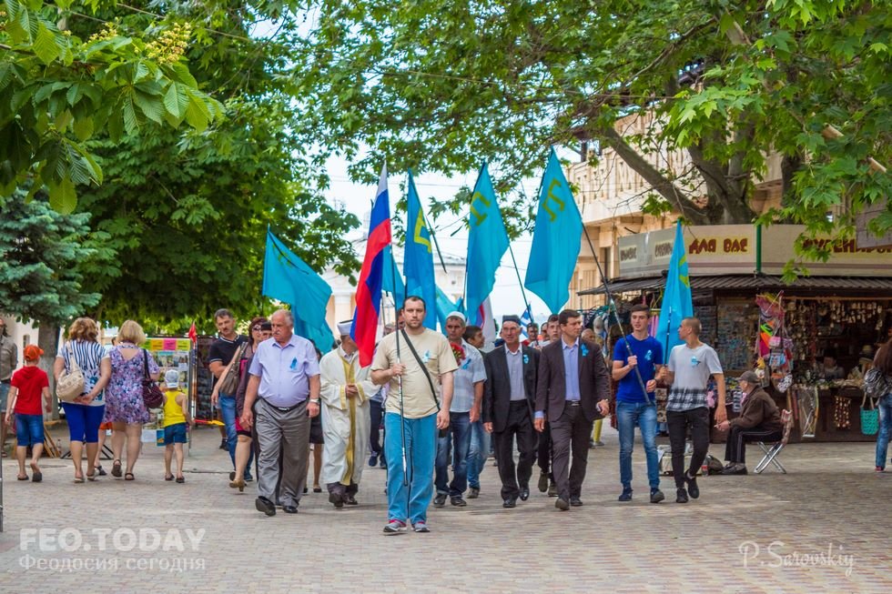 В Феодосии почтили память жертв депортации крымских татар #10863