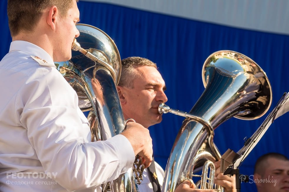 Фестиваль военных оркестров в Феодосии #12801