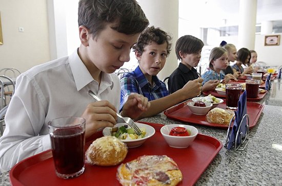 В Госдуму внесли законопроект об обязательном горячем питании для школьников младших классов