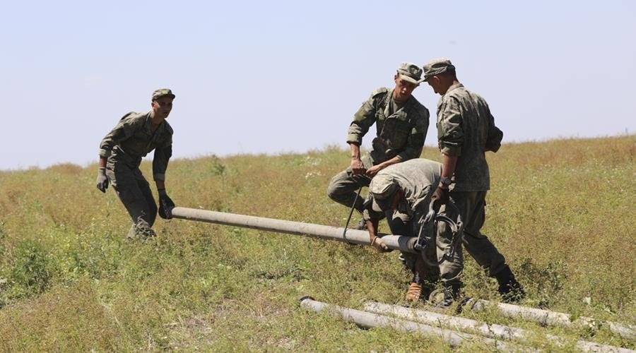 Военные проложили 50 км водовода от Тайганского водохранилища в Симферополь