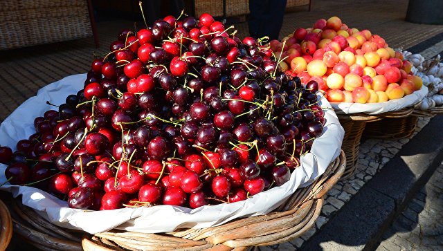 Свое вкуснее: украинцы чемоданами везут в Крым черешню, абрикосы и помидоры