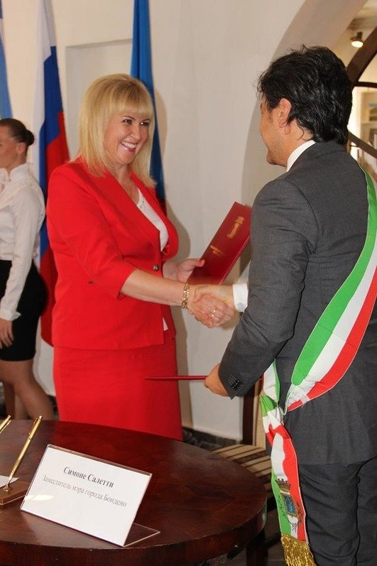 Фото итальянской делегации в Феодосии #217
