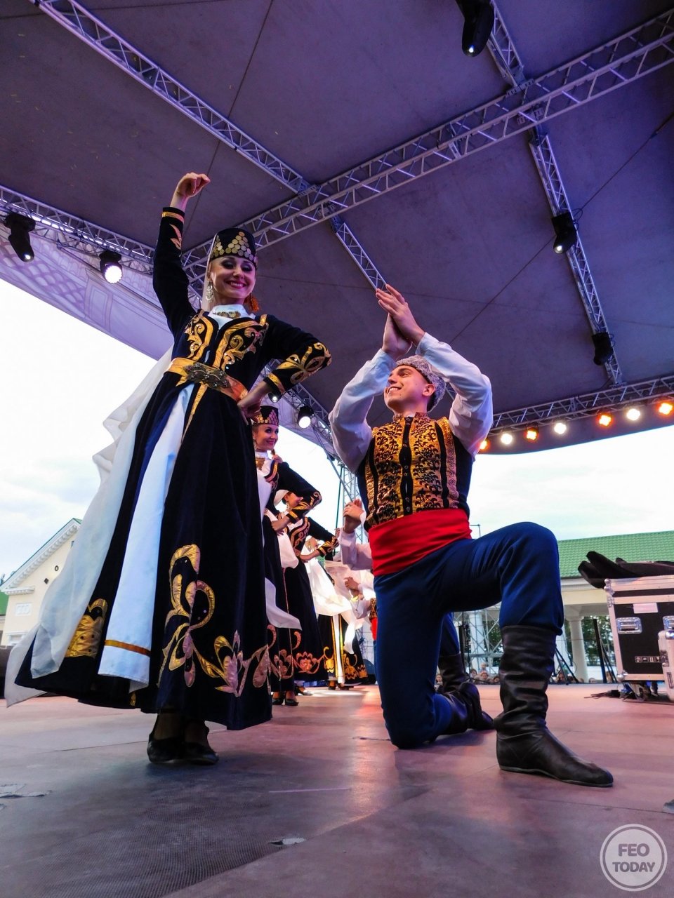 Фото концерта на День города 2017 и юбилей Айвазовского в Феодосии #2116
