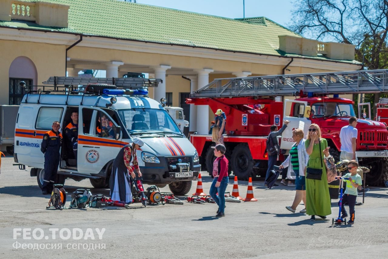 День пожарной охраны в Феодосии #8739
