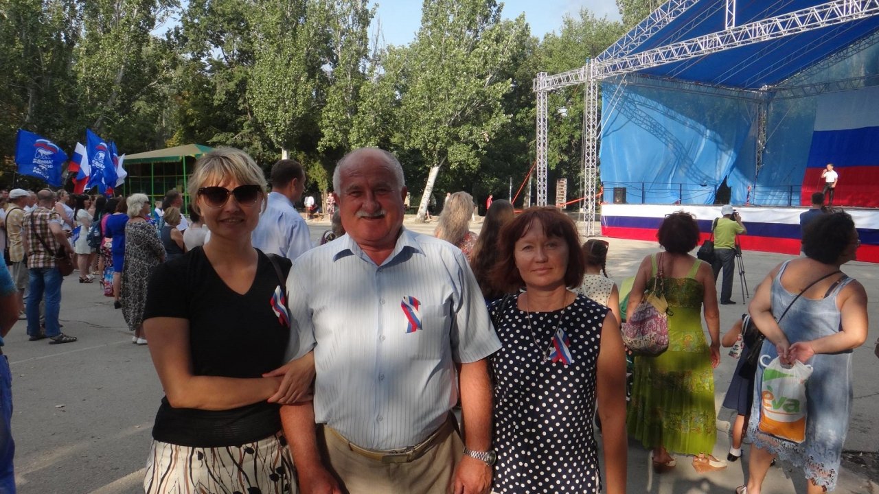 Фото празднования Дня флага России в Феодосии #2923
