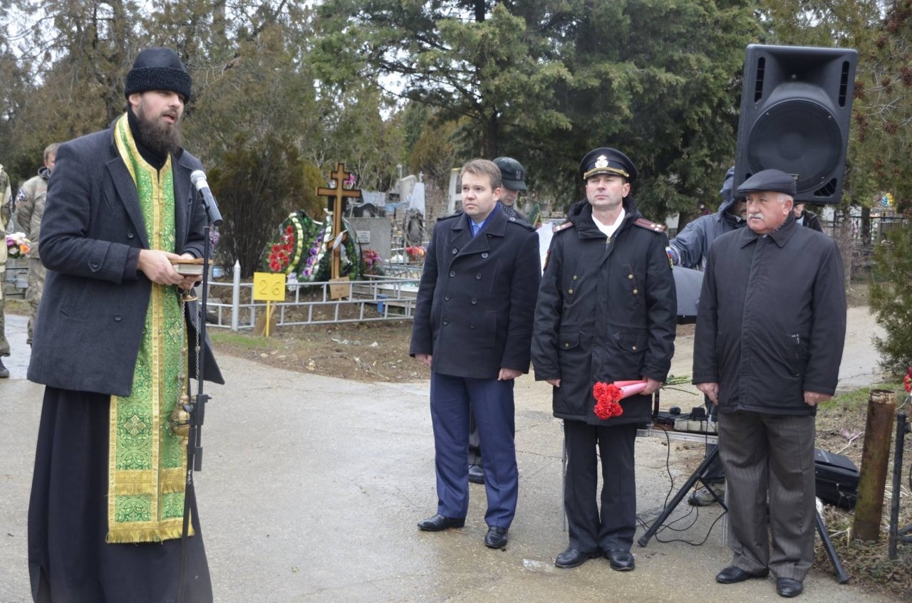 Фото траурной церемонии захоронения останков 35 бойцов Крымского фронта #6166