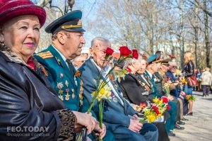 Митинг в День освобождения Феодосии от фашистских захватчиков #8229