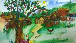 Выставка детских рисунков и фотографий «Вкусные дары лета»