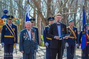 Митинг в День освобождения Феодосии от фашистских захватчиков #8256