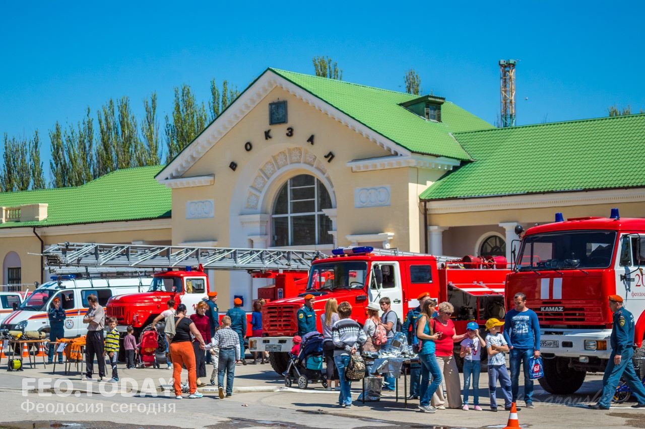День пожарной охраны в Феодосии #8781
