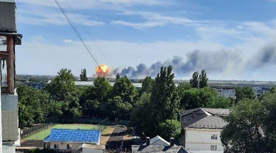 Ущерб гражданским от взрывов на военных объектах в Крыму оценен в 700 млн руб