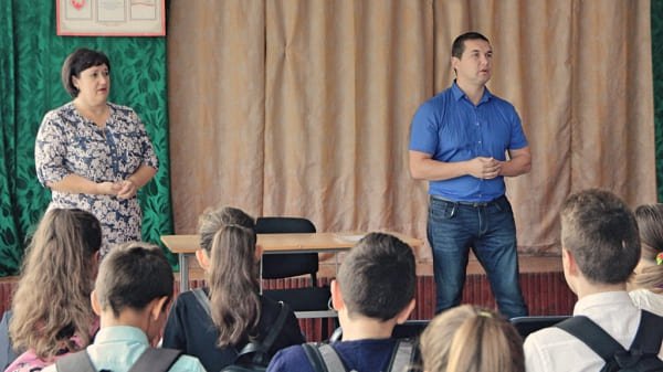 Школьникам рассказали о гербе и флаге Республики Крым