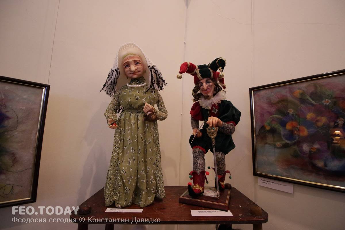 Выставка кукол. Музей Грина #7557