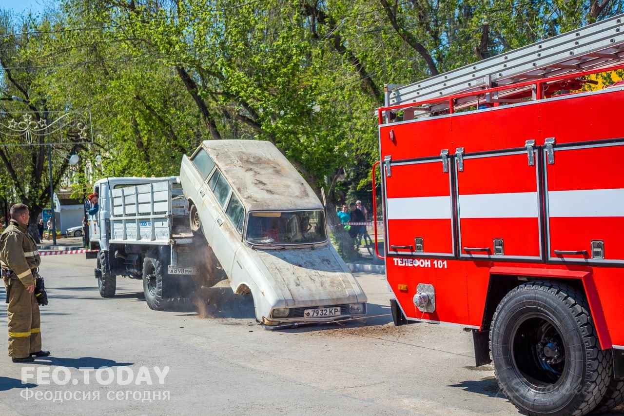 День пожарной охраны в Феодосии #8729