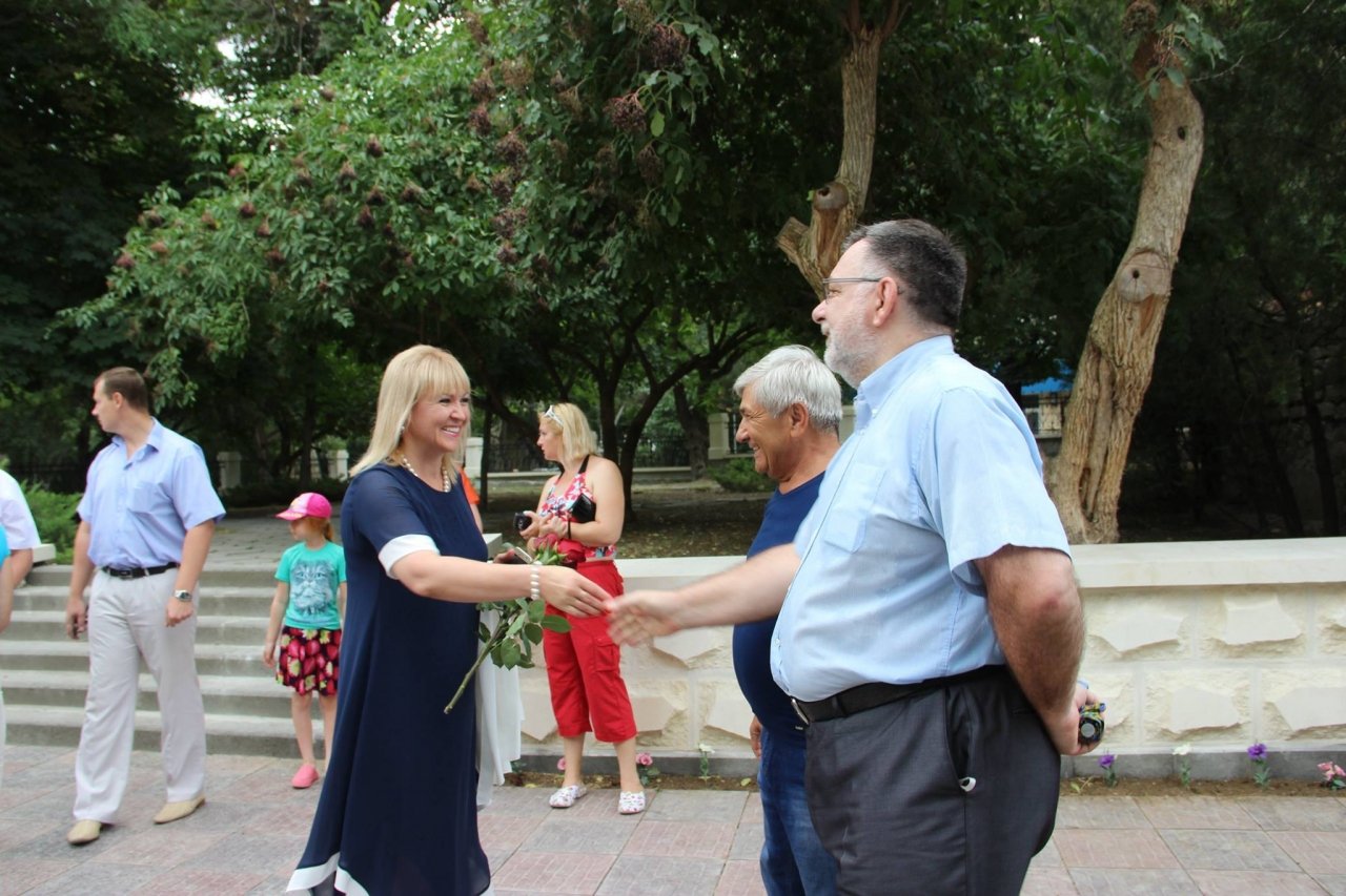 Фото почетных гостей на День города и юбилей Айвазовского в Феодосии #1098